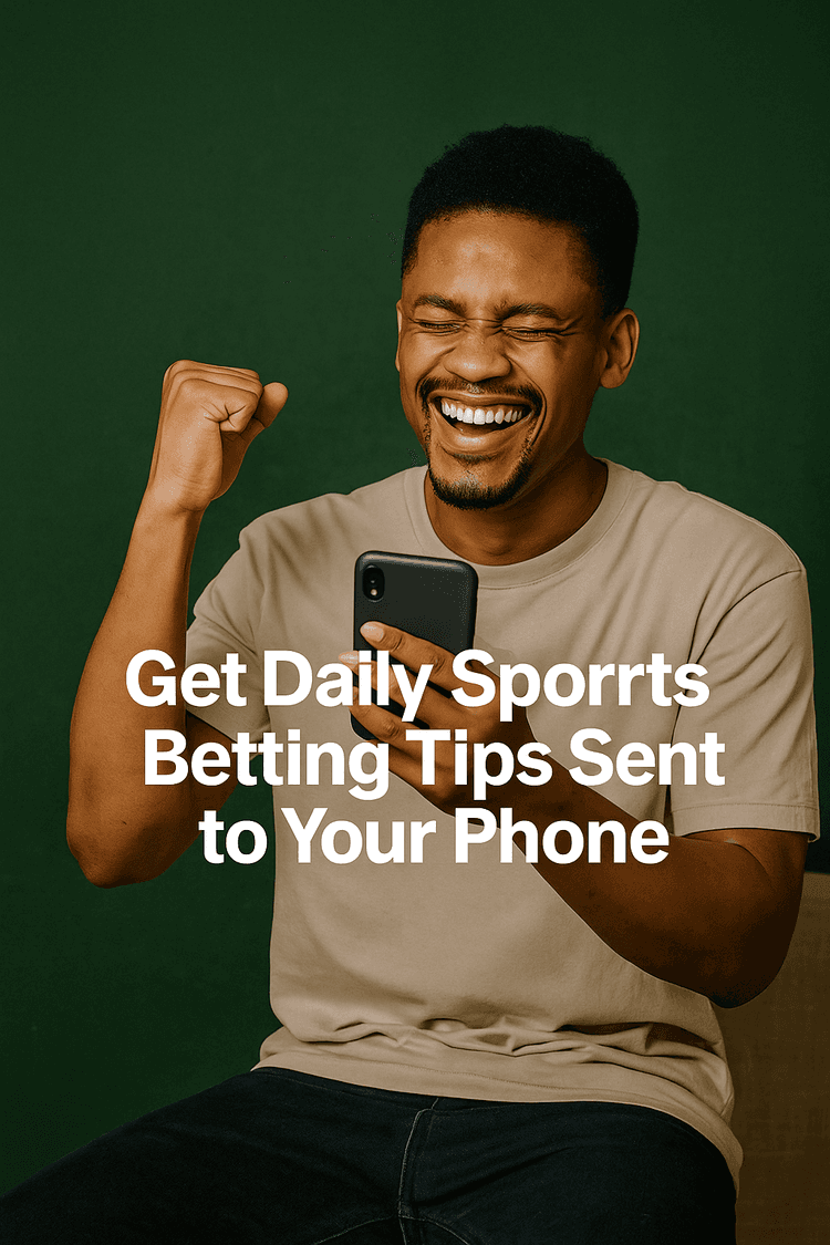 Sports betting tips on phone